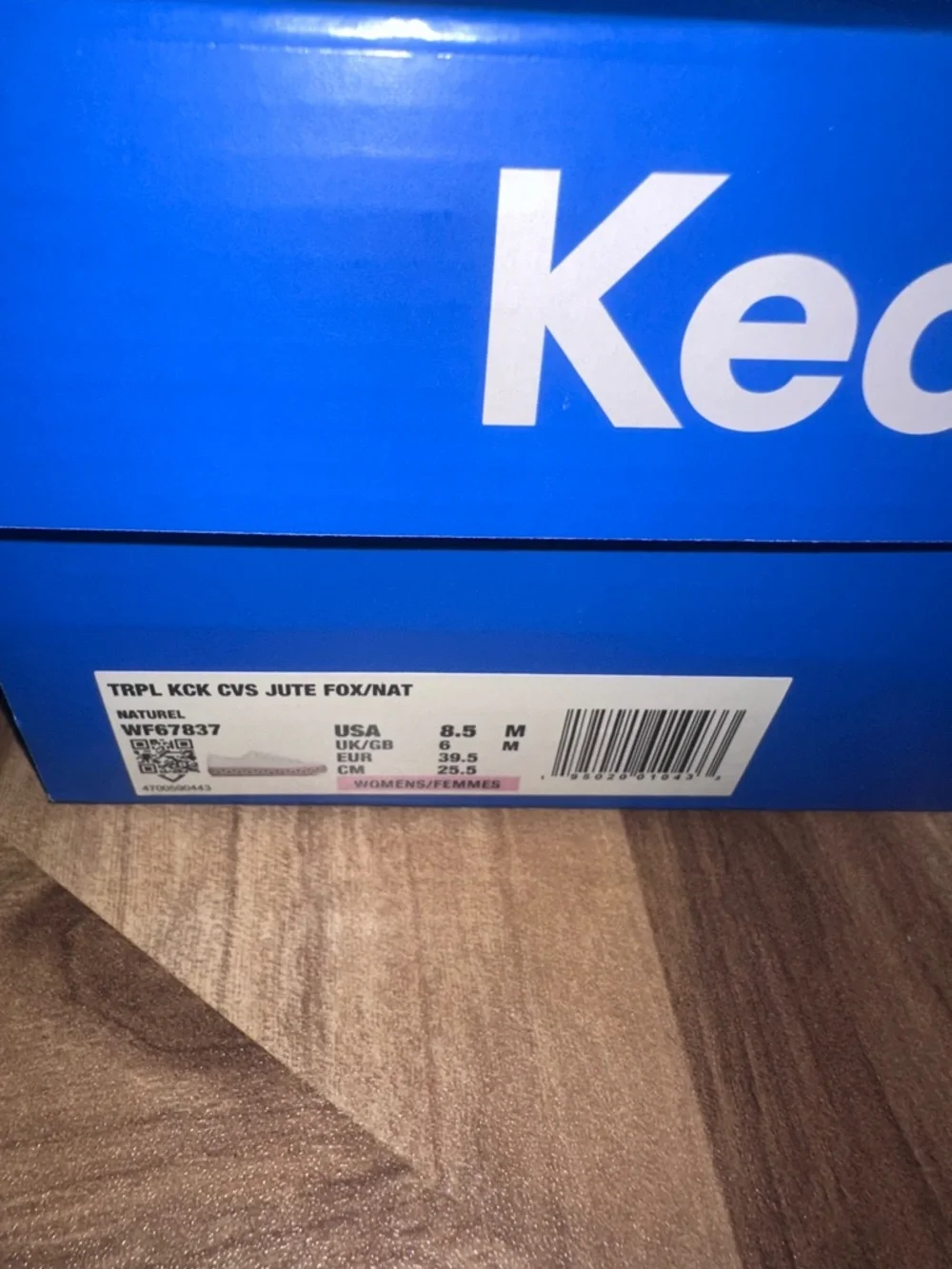 Keds NWT Triple Kick canvas platform shoes women’s 8.5